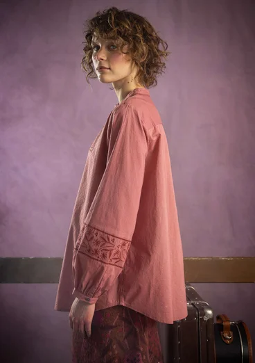 Bluse „Love“ aus Bio-Baumwolle - terrazzorosa