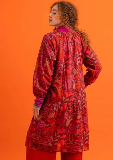 Kangasmekko ”Meadow” ekologista/kierrätettyä puuvillaa - viininpunainen