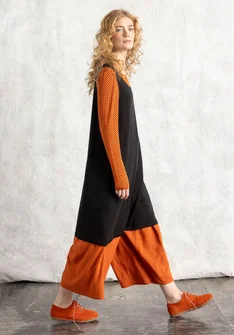 Robe en jersey de lyocell/élasthanne - noir