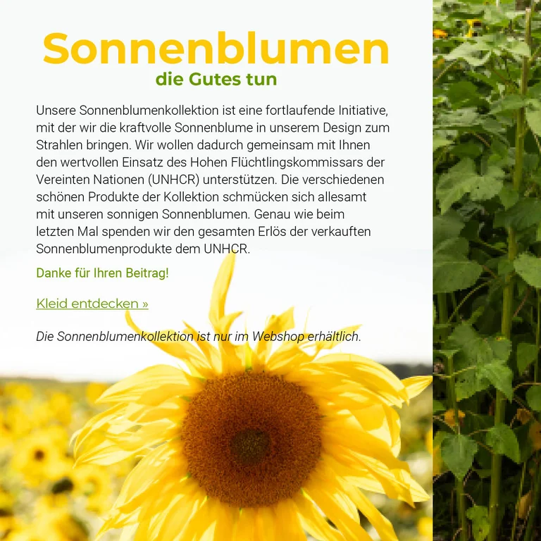 Sunflowers that do good