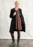 Langstrickjacke aus gefilzter Bio-Wolle (schwarz S)