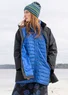 Parka "Lucy" en coton biologique tissé (noir M)