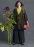 Kimono «Create» i bomull (svart XL)