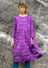 Jerseykleid „Dorinda“ aus Bio-Baumwolle/Modal - dunkelhortensie
