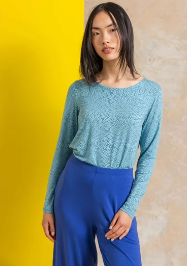 Lyocell/elastane jersey trousers - lupin