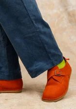 Chaussures de promenade en nubuck - piment