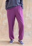 Jersey pants in organic cotton/spandex midsummer flowers thumbnail