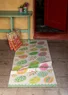 “Nest” hallway runner in organic cotton (cicada One Size)