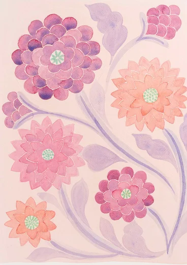 Information folder - white