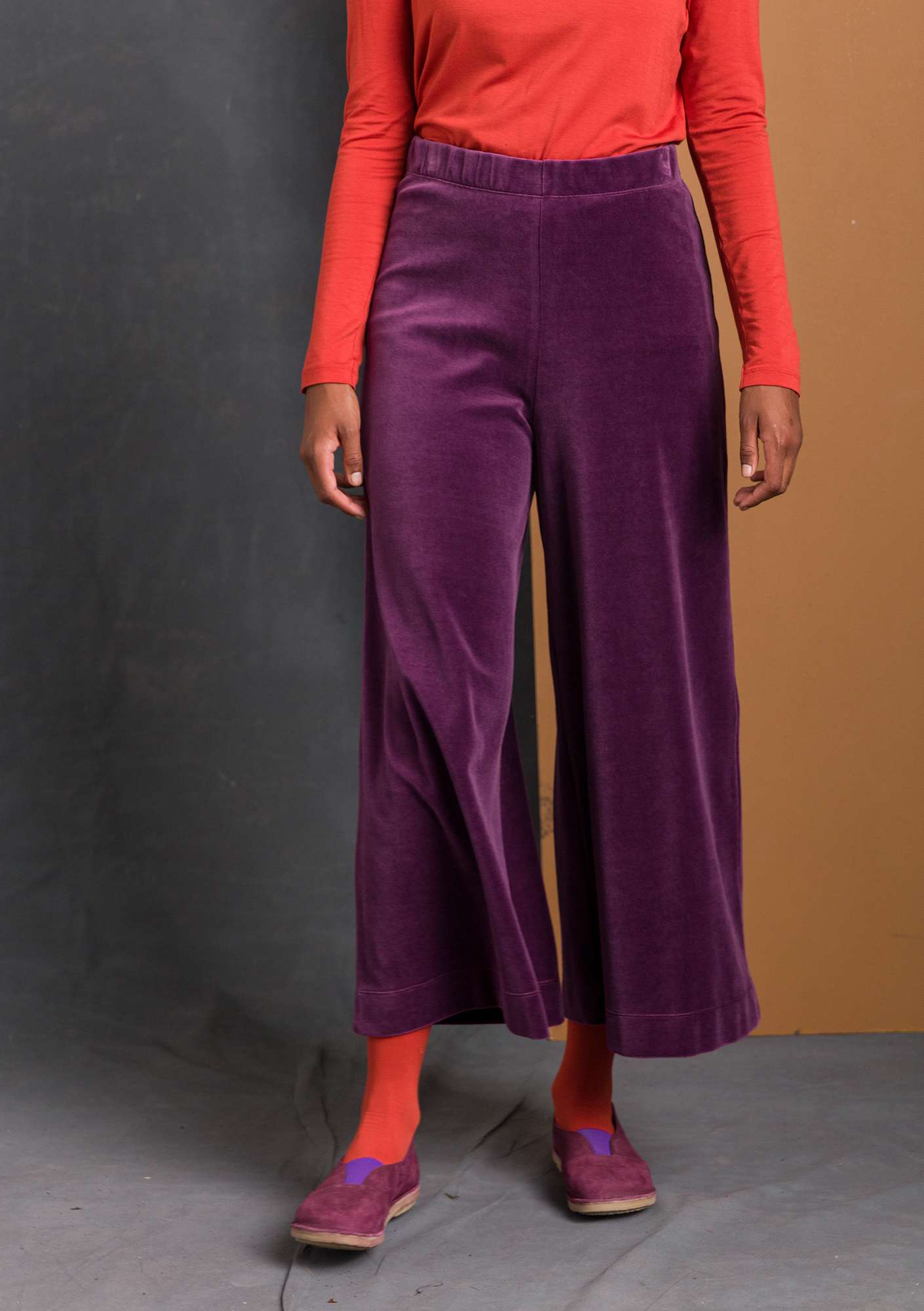 Velour trousers 