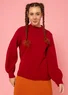 Pull en laine (cranberry S)