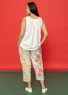 “Eva” organic cotton jersey tank top (light ecru XL)