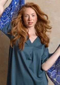 Tørklæde ”Theia” i hør - lupin