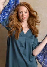 Huivi ”Theia” pellavaa - lupiini