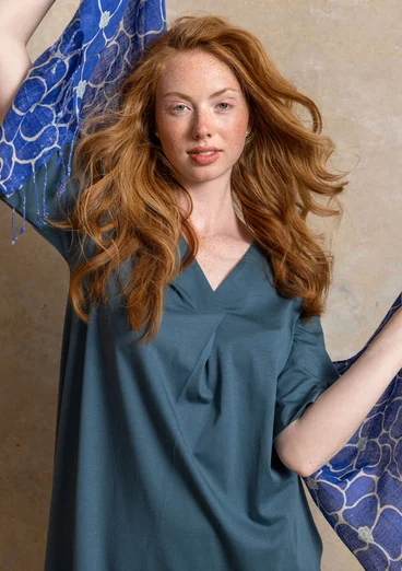 Skjerf «Theia» i lin - lupin