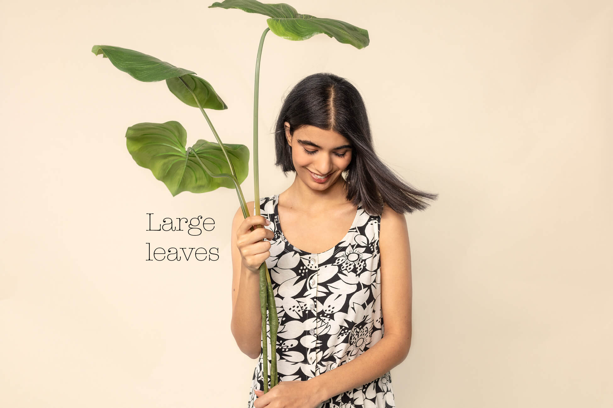 “Lotus” organic cotton jersey dress