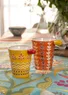 Tasse "Caramel" en céramique, lot de 2 (piment Taille unique)