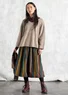 Nubby sweater in a lambswool blend (mole/melange XS)