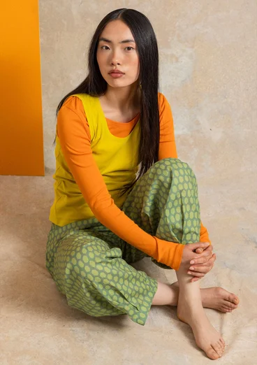 Jerseyshirt aus Bio-Baumwolle - karotte