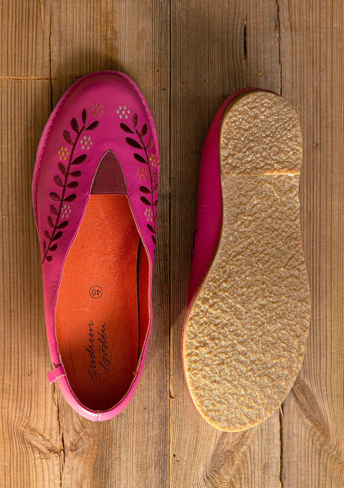 “Lily” nappa shoes hibiscus thumbnail