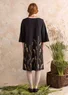 Trikotkleid „Wheat“ aus Öko-Baumwolle (schwarz L)