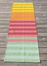 “Suiheisen” organic cotton hallway mat (rhubarb One Size)