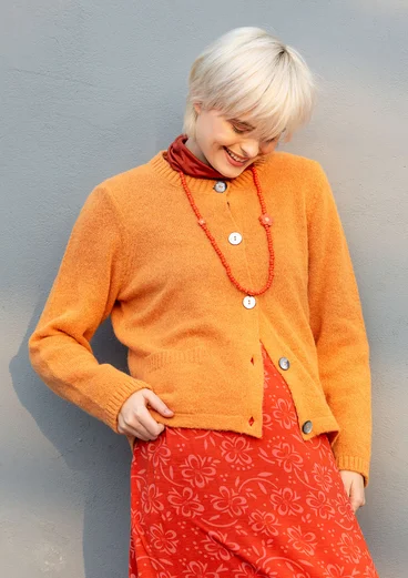 Strickjacke aus Alpakawollgemisch - tagetes