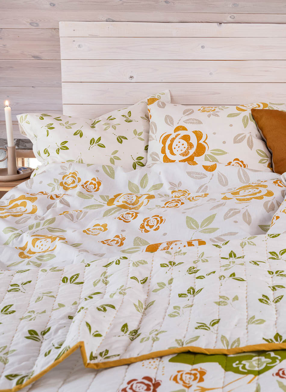 Bedspread “Ottenby” Double size in organic cotton