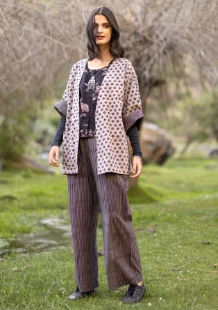 Kimono tissé ”Willow” en coton biologique - kashish