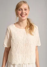Blouse tissée "Duha" en coton biologique - écru