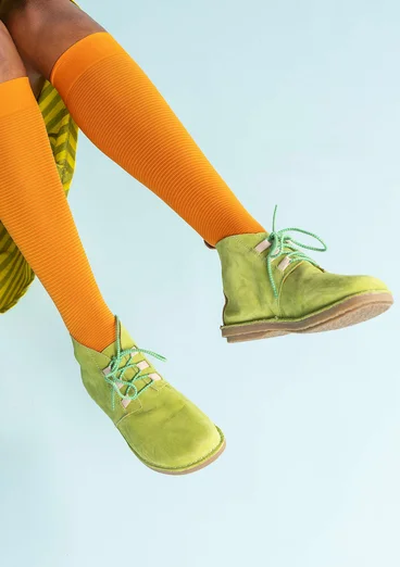 Desert boots en nubuck - pistache