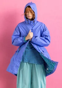 Parka aus Bio-Baumwollgewebe - lotusblau