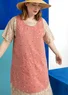 Schürze „Elsa“ aus Öko-Baumwolle (dunkellilie S)
