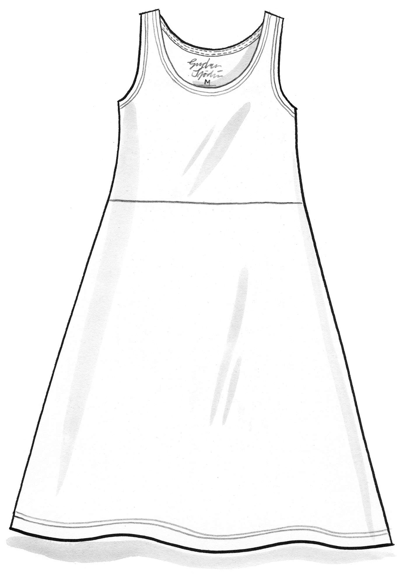 Tricot jurk  Adena  van lyocell/elastaan