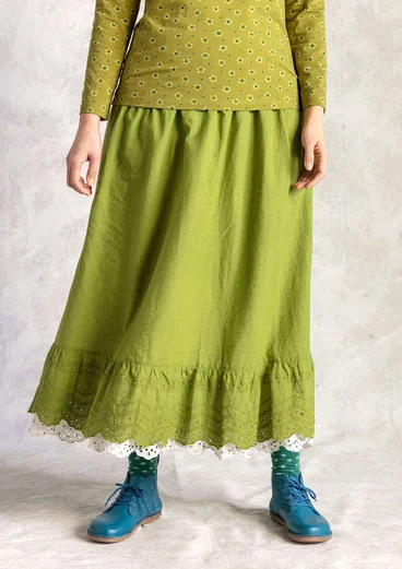 “Pytte” woven organic cotton underskirt -