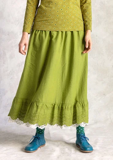 “Pytte” woven organic cotton underskirt -