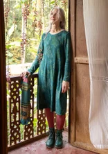 Jerseykleid „Isabella“ aus Bio-Baumwolle/Modal - dunkeljaspis