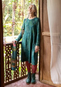 Jerseykleid „Isabella“ aus Bio-Baumwolle/Modal - dunkeljaspis