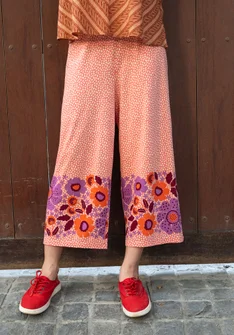 Pantalon "Kirana" en jersey de coton biologique - nymphéa clair