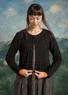 Strickjacke „Raya“ aus Bio-Baumwolle (schwarz L)