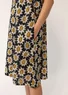 Robe "Afrodite" en coton biologique tissé (noir M)