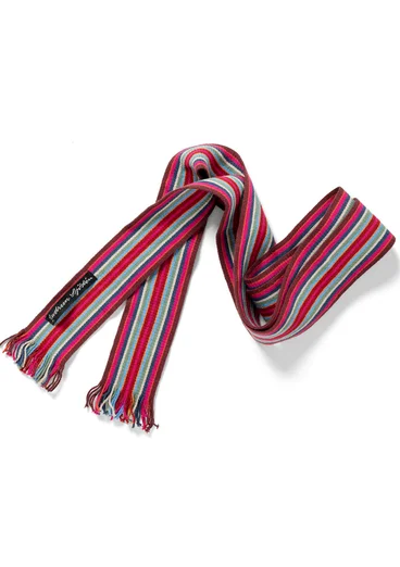 Strickgürtel „Andes“ aus Bio-/Recycling-Baumwolle - multi
