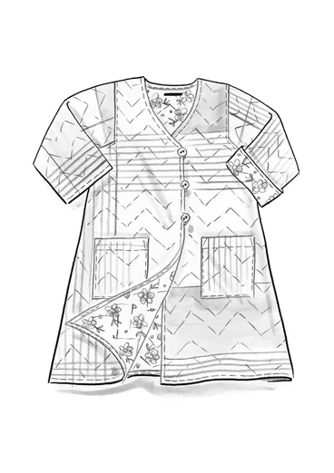 Veste "Madras" en coton biologique - jade