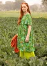 “Midsommernatt” organic cotton jersey dress (seaweed S)