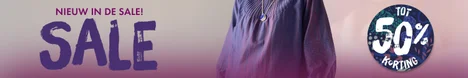 Nieuw in de sale
