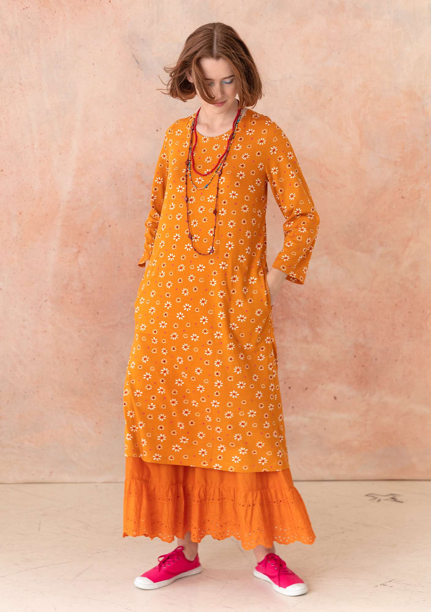 Klänning Oolong marigold