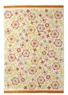 “Desert Bloom” organic cotton mat (brick One Size)
