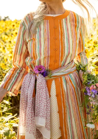 Kleid „Furilden“ aus Bio-Baumwollgewebe - masala