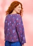 Gilet "Tulip" en coton biologique/recyclé (lilas-gris XXL)
