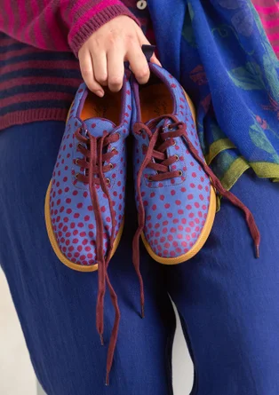 “Juno” sneakers made from recycled polyester - sky blue